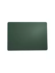 ASA SELECTION | Mantel individual con aspecto de cuero | Verde