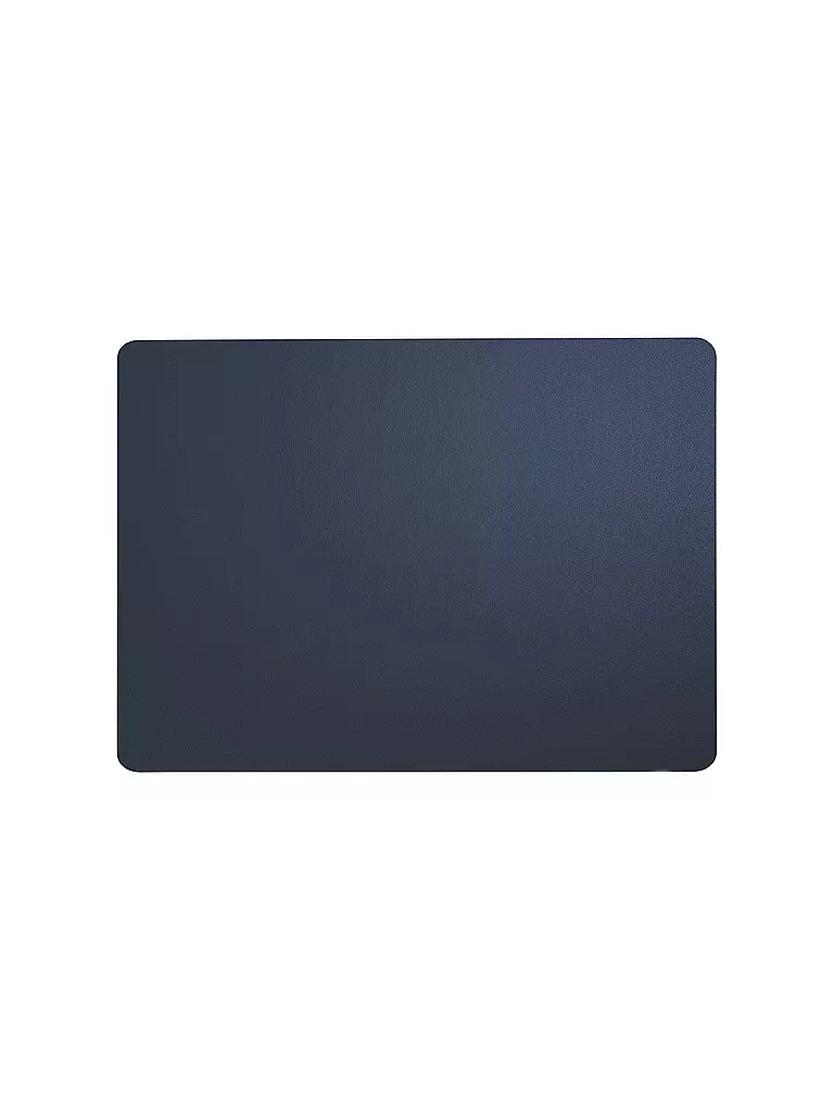 ASA SELECTION | Mantel individual con aspecto de cuero (Marino) | Azul