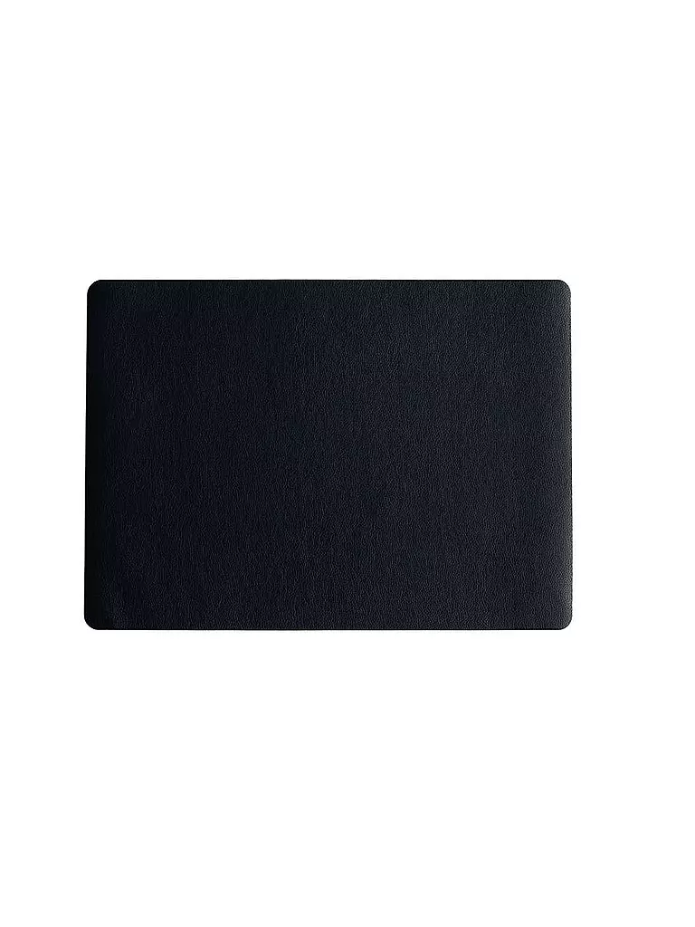 ASA SELECTION | Mantel individual con aspecto de cuero | Negro