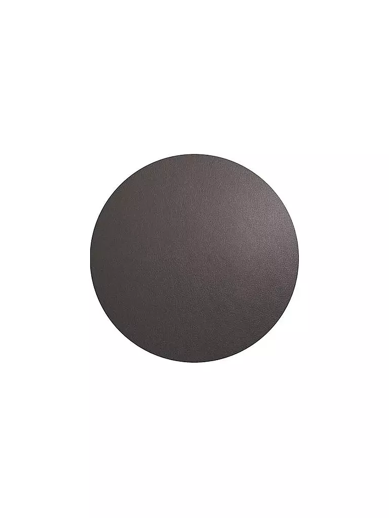 ASA SELECTION | Mantel individual con aspecto de cuero | Gris