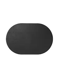 ASA SELECTION | Mantel individual ovalado de 49,5 x 33 cm Esmeralda | Negro