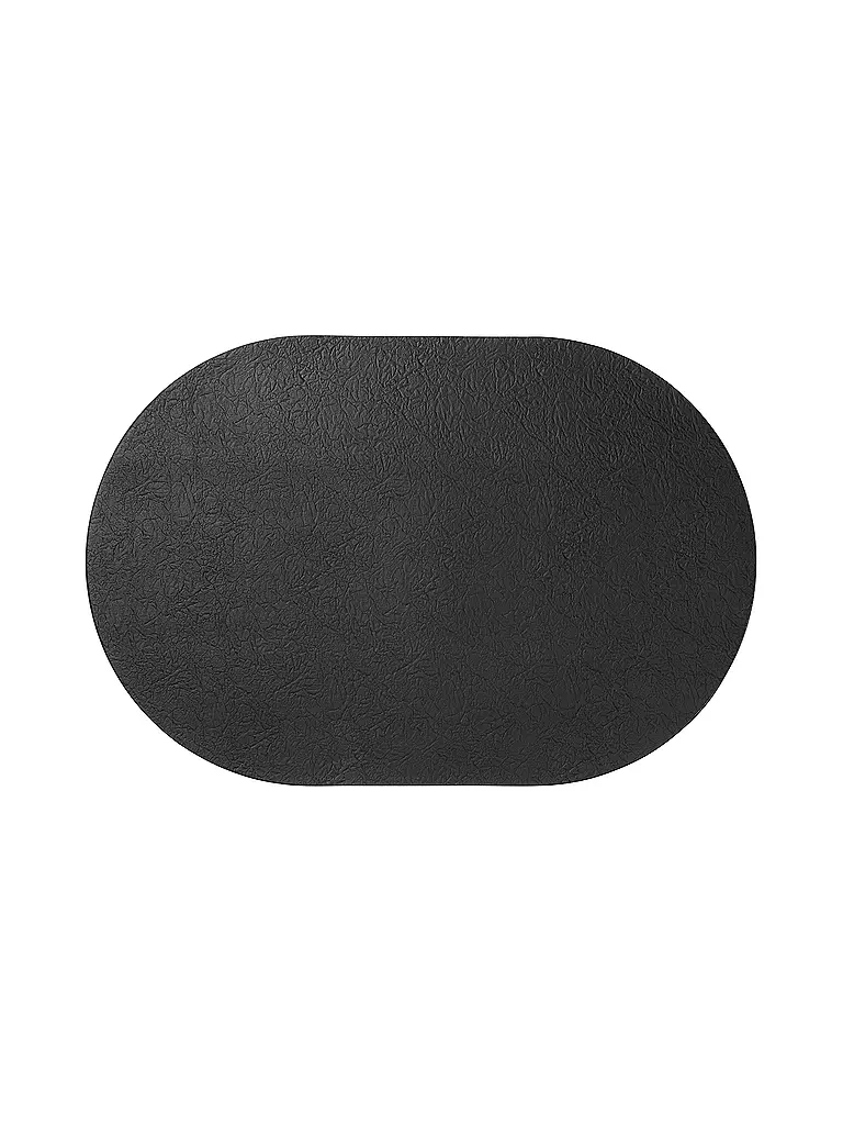 ASA SELECTION | Mantel individual ovalado de 49,5 x 33 cm Ónix | Negro
