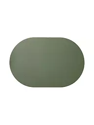 ASA SELECTION | Mantel individual ovalado de 49,5 x 33 cm Esmeralda | Verde