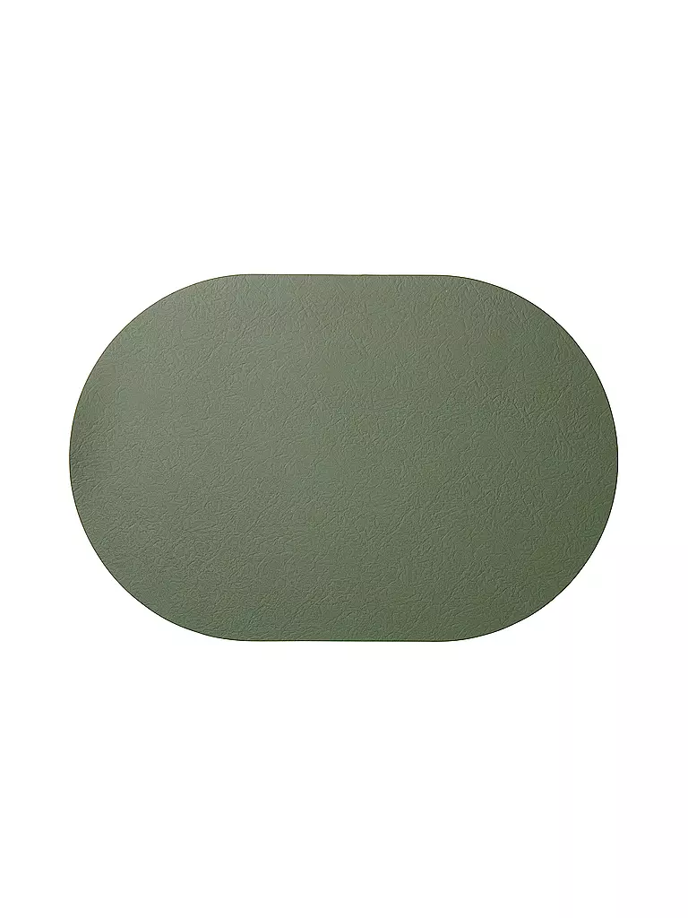 ASA SELECTION | Mantel individual ovalado de 49,5 x 33 cm Esmeralda | Verde