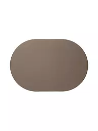 ASA SELECTION | Mantel individual ovalado de 49,5 x 33 cm Esmeralda | Marrón