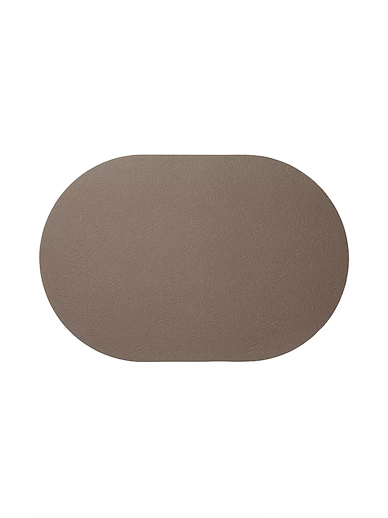 ASA SELECTION | Mantel individual ovalado de 49,5 x 33 cm Firewood | Marrón