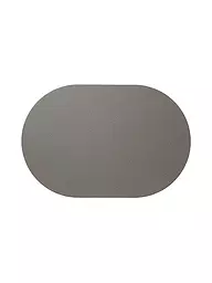 ASA SELECTION | Mantel individual ovalado de 49,5 x 33 cm Esmeralda | Gris