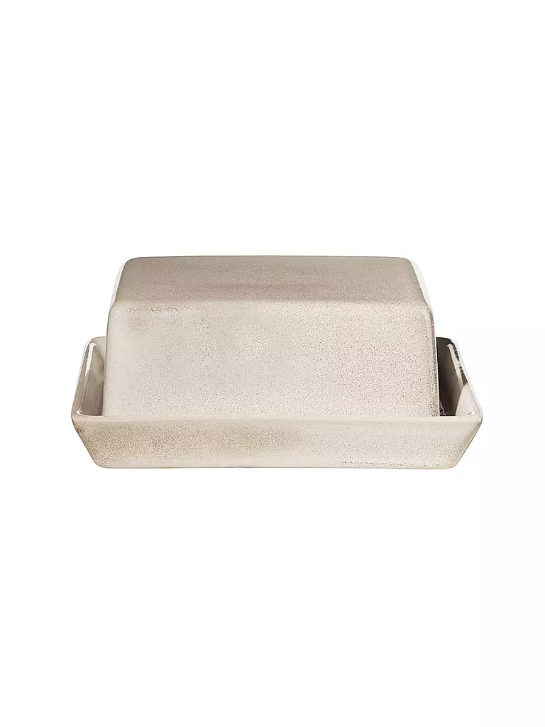 ASA SELECTION | Mantequillera grande 16,5x13,5cm Saisons Sand | Beige