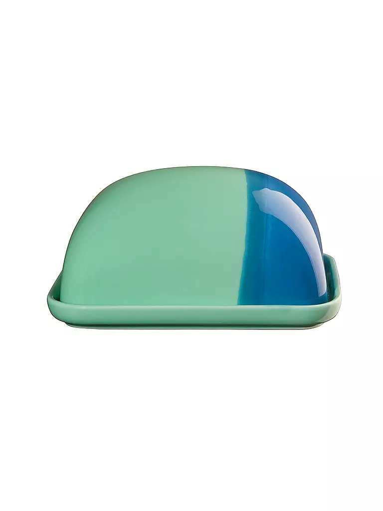 ASA SELECTION | Mantequillera grande JOY 15x12x7cm Blueberry Smoothie | Verde claro