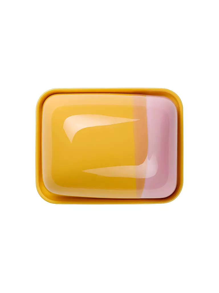 ASA SELECTION | Mantequillera grande JOY 15x12x7cm Passion Fruit Smoothie | Amarillo