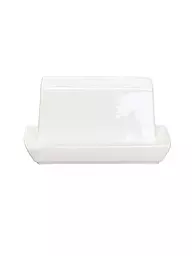 ASA SELECTION | Mantequillera pequeña de 11x8,8cm "A Table Fine" | Blanco
