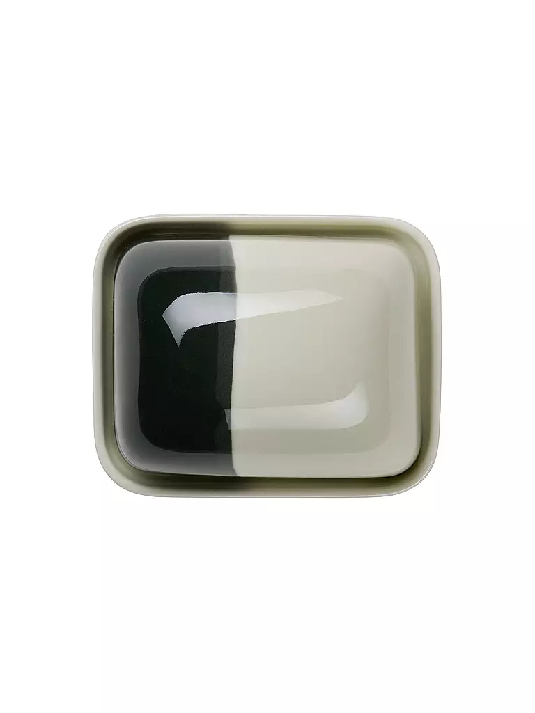 ASA SELECTION | Mantequillera pequeña JOY 11x9x6cm Black Currant Smoothie | Gris