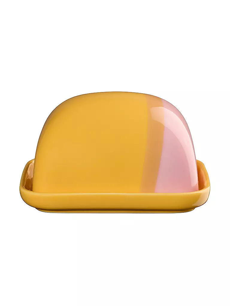 ASA SELECTION | Mantequillera pequeña JOY 11x9x6cm Passion Fruit Smoothie | Amarillo