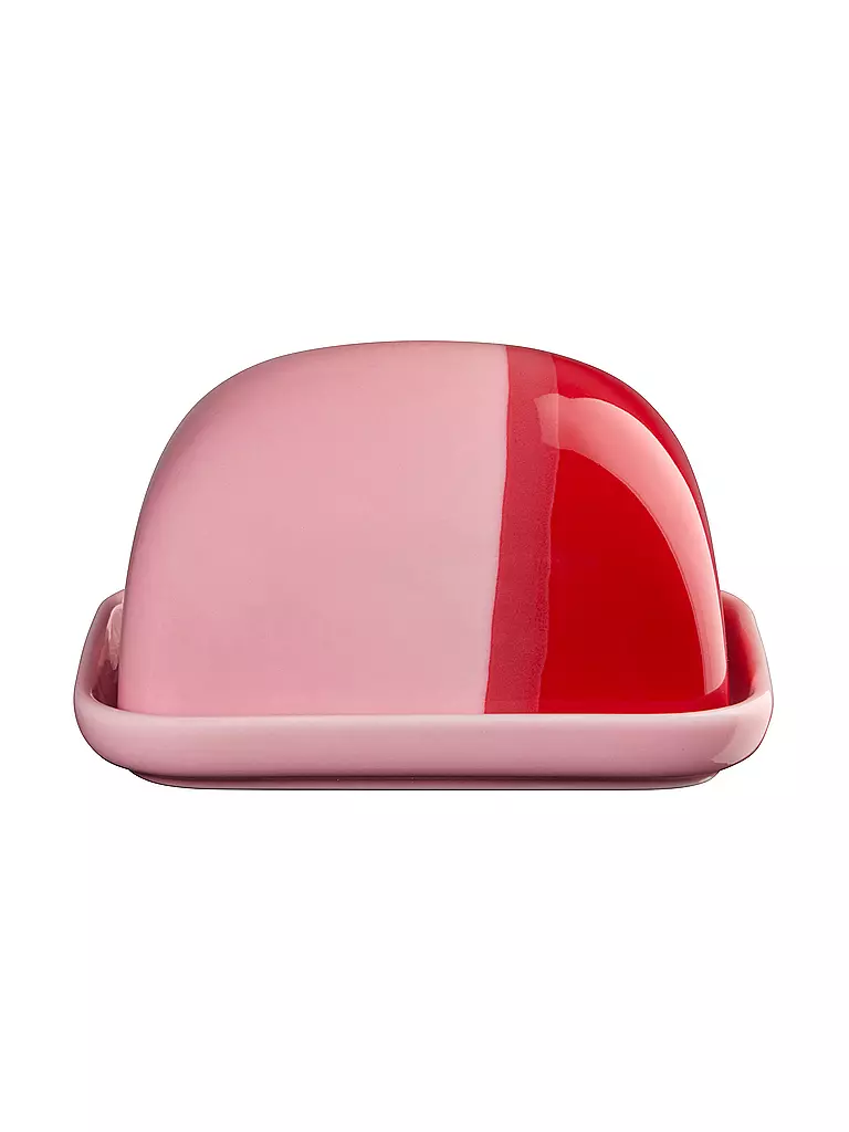 ASA SELECTION | Mantequillera pequeña JOY 11x9x6cm Strawberry Smoothie | Rosa