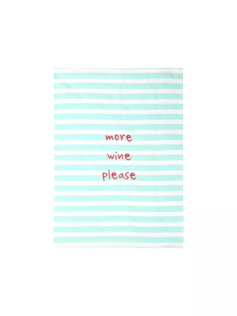 ASA SELECTION | Paño de cocina 50x70cm More Wine | Menta