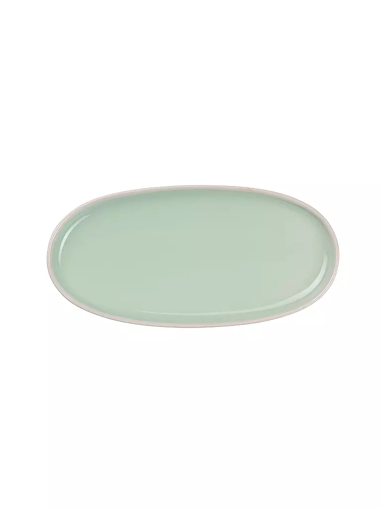 ASA SELECTION | Plato de aperitivos ovalado 20x10cm SEMANA Herb | Menta