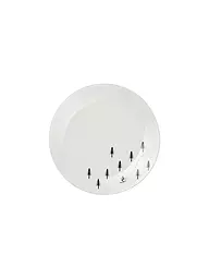 ASA SELECTION | Plato de postre navideño SNOW TRACKS 20,5cm Joy / Snow Tracks | Blanco