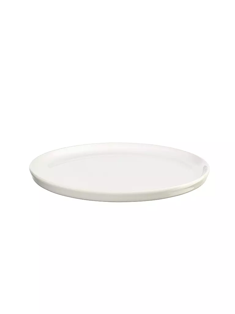ASA SELECTION | Plato llano 27cm RE:GLAZE Blanco Brillante | Crema