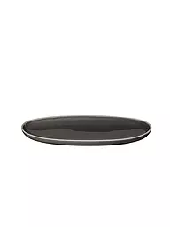 ASA SELECTION | Plato de aperitivos ovalado 20x10cm SEMANA Herb | Gris