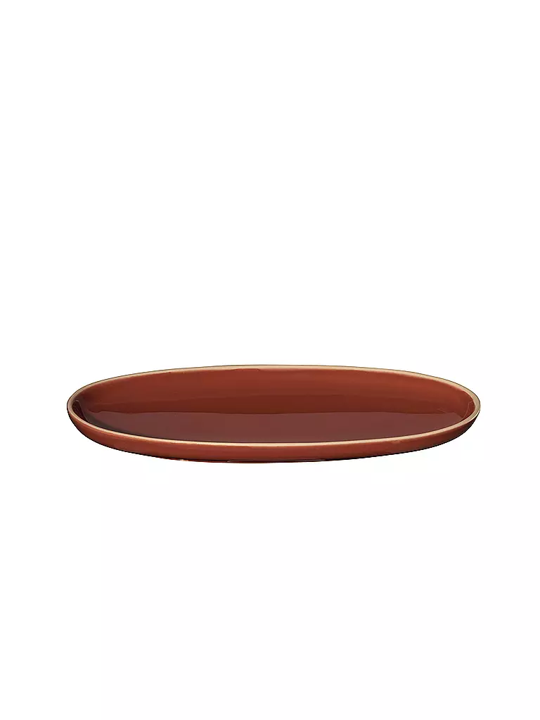 ASA SELECTION | Plato ovalado para aperitivos 20x10cm SEMANA Lobster | Rojo