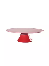 ASA SELECTION | Plato para tartas con pie JOY 29cm Strawberry Smoothie | Rosa