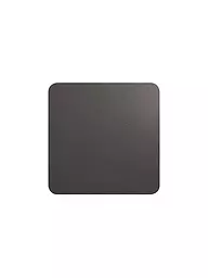 ASA SELECTION | Posavasos con aspecto de cuero de 10x10 cm, juego de 4, Cemento | Gris