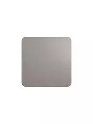ASA SELECTION | Posavasos con aspecto de cuero de 10x10 cm, juego de 4, Cemento | Gris