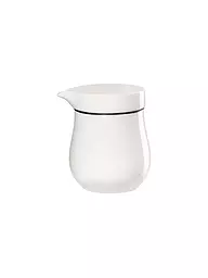 ASA SELECTION | Salsera con tapa de doble pared 9x7x10cm "A Table Fine" | Blanco