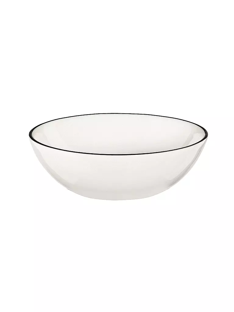 ASA SELECTION | Schälchen "à table ligne noir" 11,5cm | Blanco