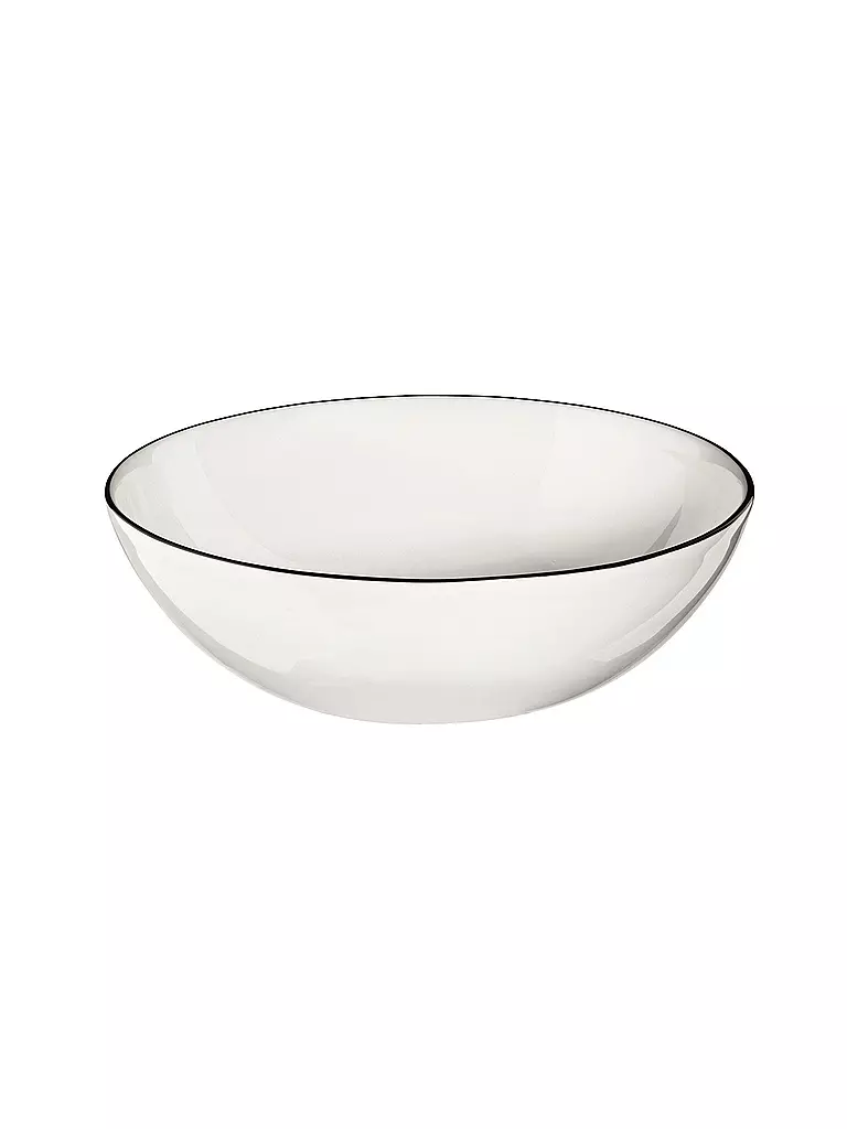 ASA SELECTION | Schälchen "à table ligne noir" 9cm | Blanco