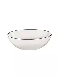 ASA SELECTION | Schale "à table ligne noir" 15,5cm | Blanco