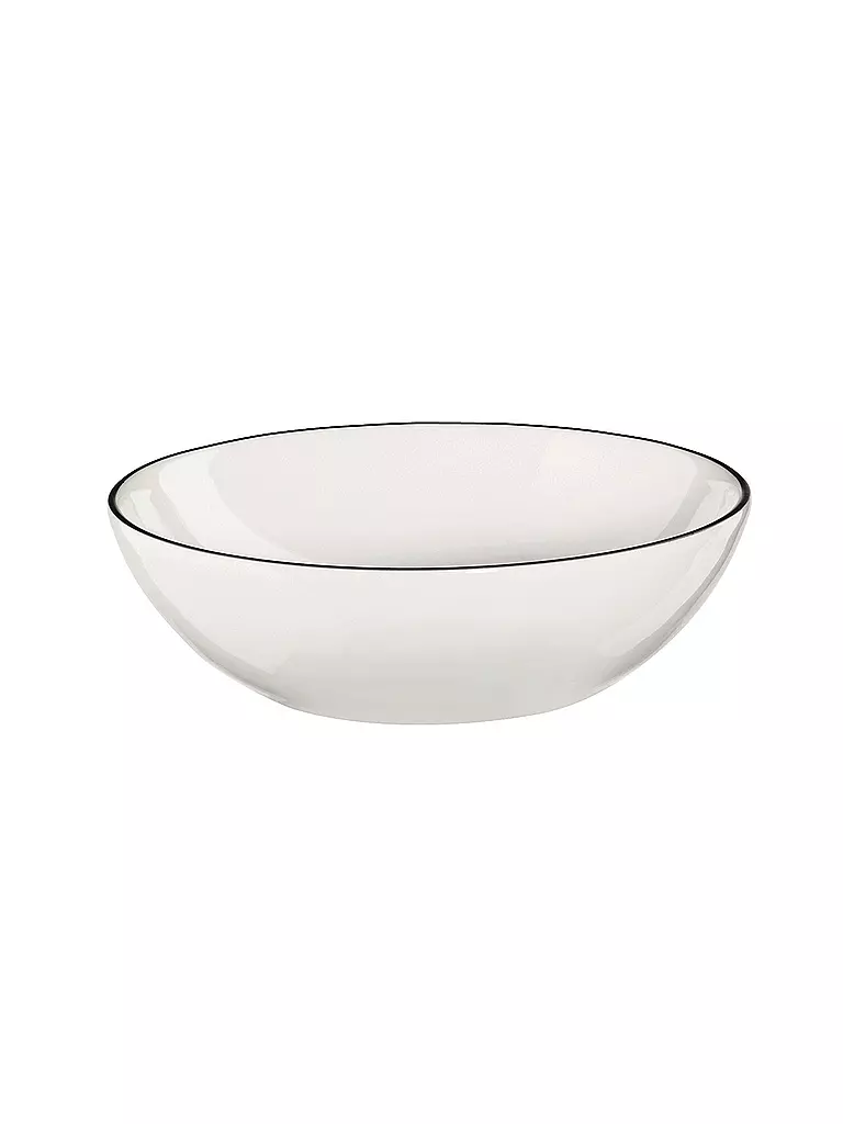 ASA SELECTION | Schale "à table ligne noir" 15,5cm | Blanco