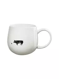 ASA SELECTION | Henkelbecher 0,4l MAGU-FOOTPRINTS Horse | Blanco