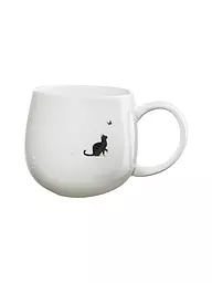ASA SELECTION | Henkelbecher 0,4l MAGU-FOOTPRINTS Horse | Blanco
