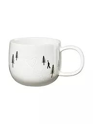 ASA SELECTION | Taza con asa SNOW TRACKS 400ml Joy / Snow Tracks | Blanco