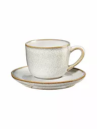 ASA SELECTION | Taza de espresso con platillo Saisons 0,09 l Eucalipto | Beige