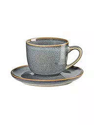 ASA SELECTION | Taza de espresso con platillo Saisons 0,09 l Eucalipto | Azul claro