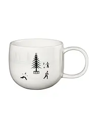 ASA SELECTION | Taza con asa SNOW TRACKS 400ml Joy / Snow Tracks | Blanco