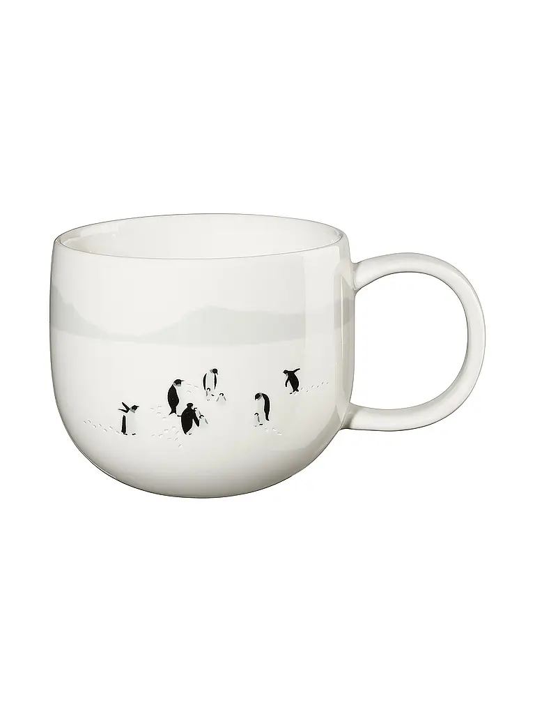 ASA SELECTION | Taza de Navidad con asa 0,4l Polo Sur | Blanco
