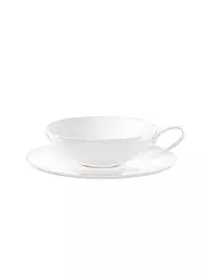 ASA SELECTION | Taza de té con platillo 0,17 l Blanco | Blanco
