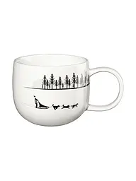 ASA SELECTION | Taza con asa SNOW TRACKS 400ml Joy / Snow Tracks | Blanco