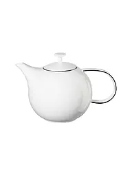 ASA SELECTION | Tetera con filtro de acero inoxidable 1,5l Ligne Noire | Blanco
