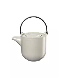 ASA SELECTION | Tetera con mango de madera COPPA 1,0l Tofu | Beige