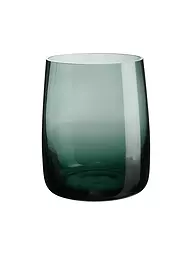 ASA SELECTION | Jarrón - Portavelas AJANA 18cm Ámbar | Verde oscuro