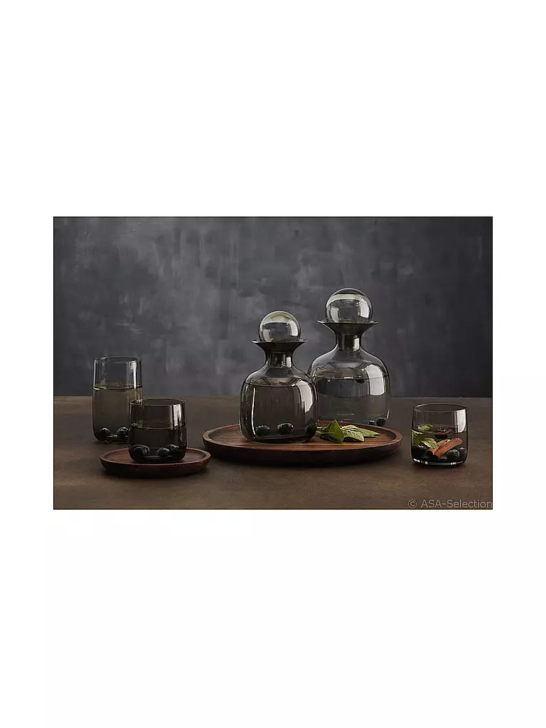 ASA SELECTION | Vaso de agua SARABI 0,2 l gris | grau