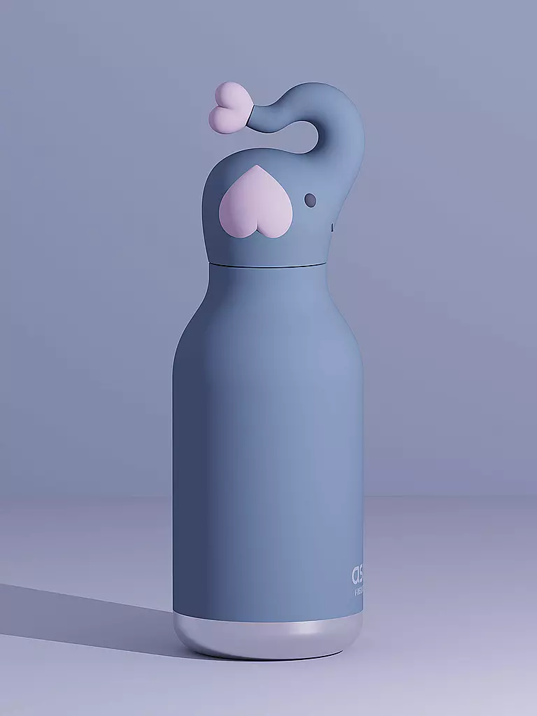 ASOBU | Botella isotérmica 460ml ELEFANTE gris | Gris