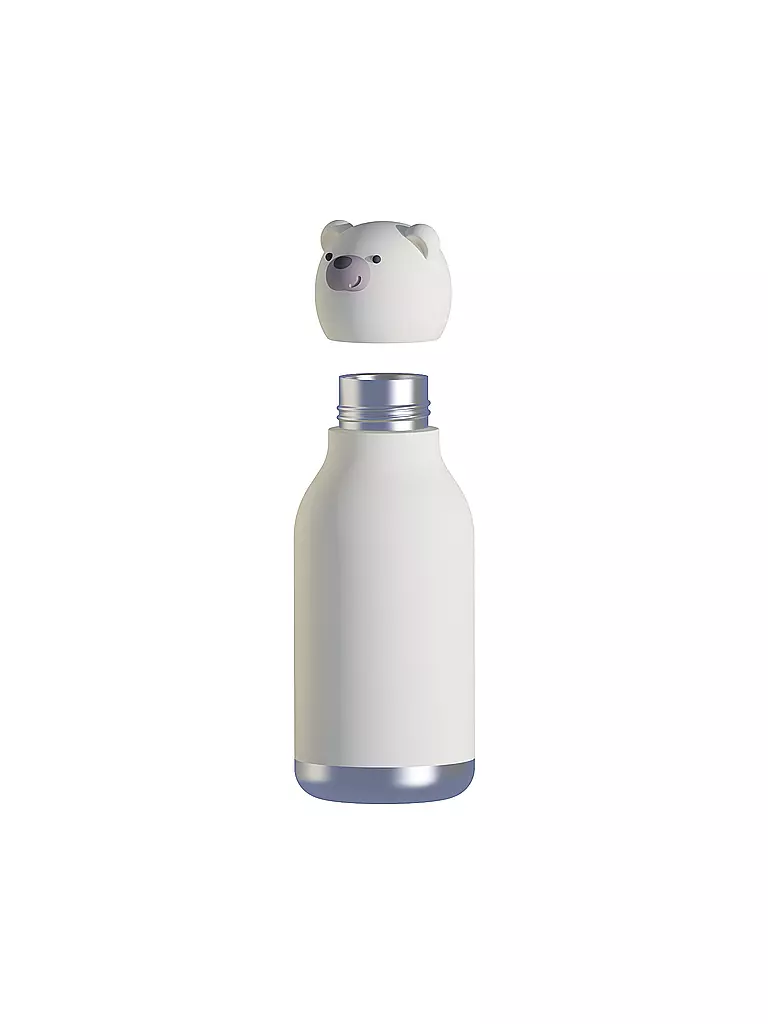 ASOBU | Botella isotérmica 460ml OSO POLAR blanco | Blanco