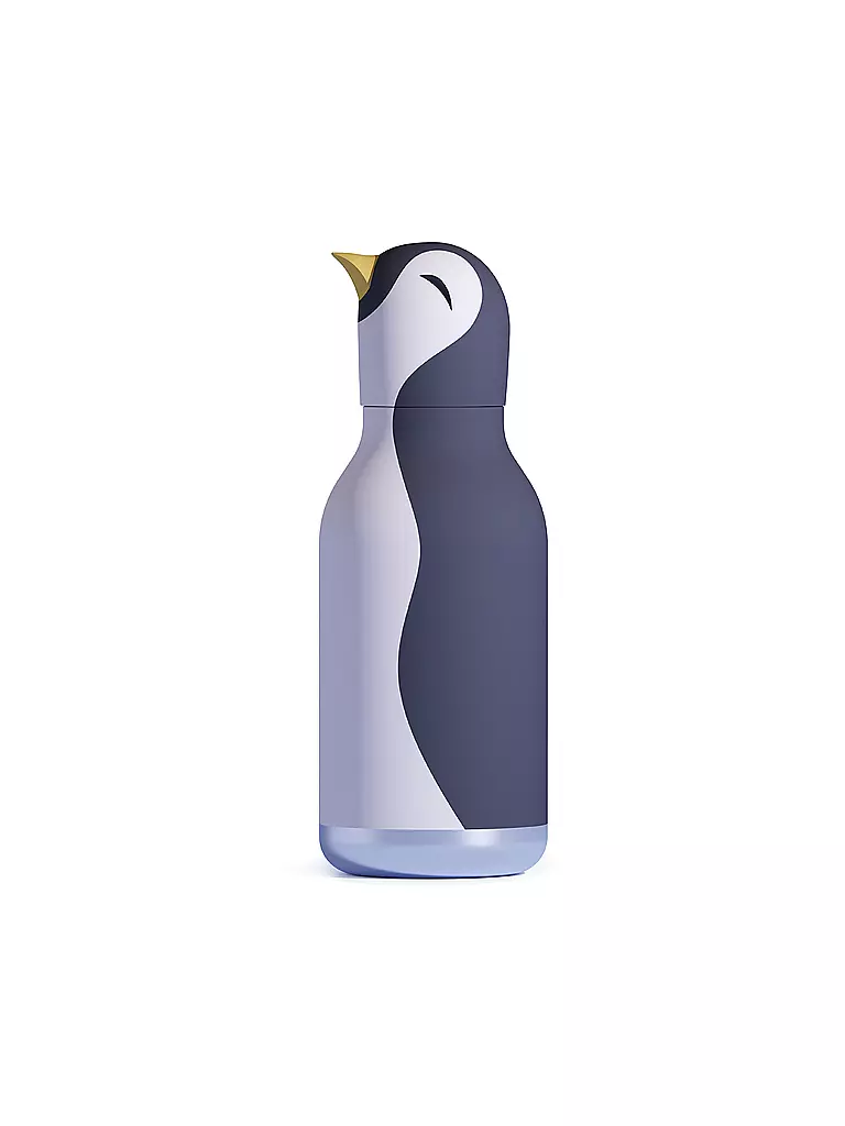 ASOBU | Botella isotérmica 460ml PINGÜINO gris / blanco | Gris
