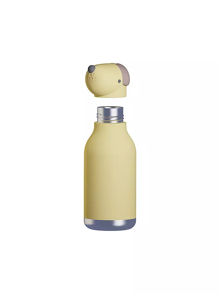 ASOBU | Botella isotérmica de 460 ml PERRO amarillo | Amarillo