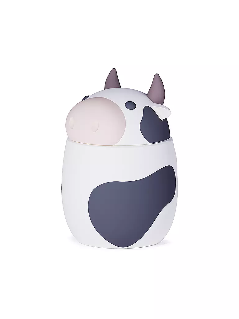 ASOBU | Vaso aislado - Termo 600ml VACA Blanco / Negro | Blanco